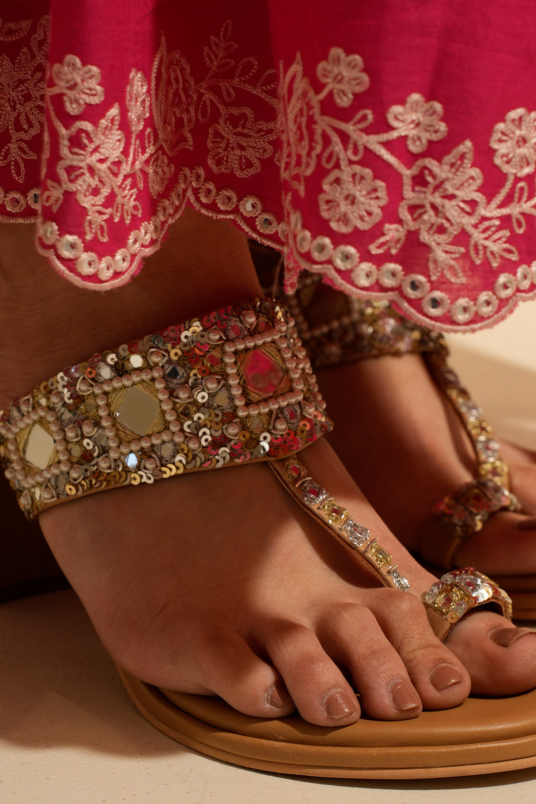 Sheesha Kolhapuri Heels