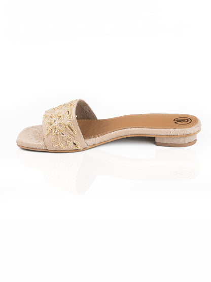Dune - Embroidered Flats
