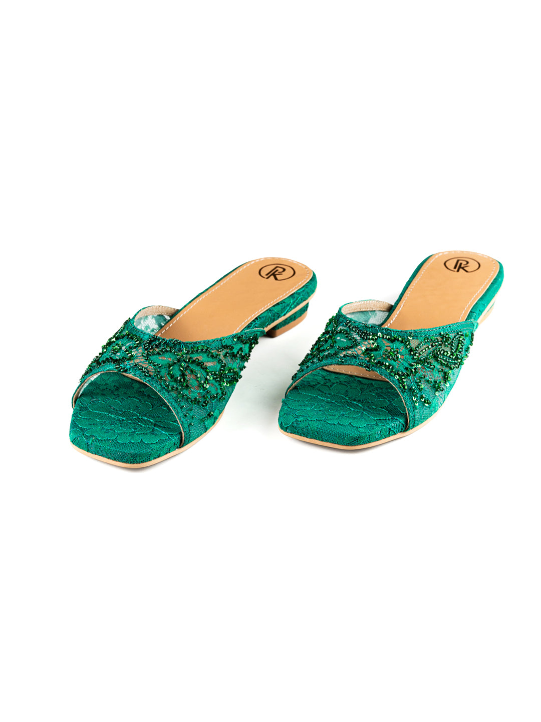 Emera - Embroidered Flats