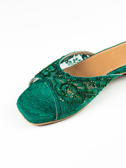 Emera - Embroidered Flats