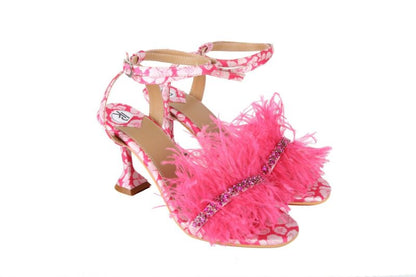 Pink Poppy Heels