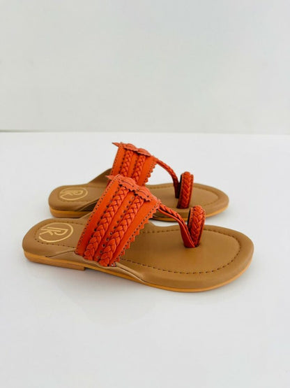 Ortan Color Block Kolhapuri