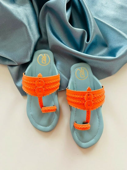 Neob Color Block Kolhapuri