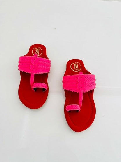 Pire Color Block Kolhapuri