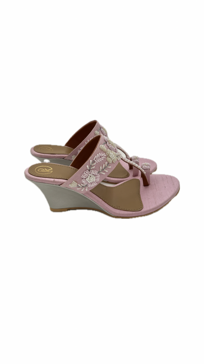 Blush Pink Rose wedges