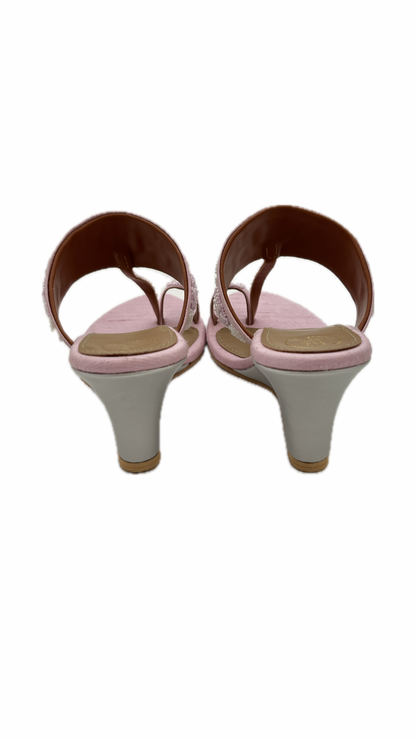 Blush Pink Rose wedges