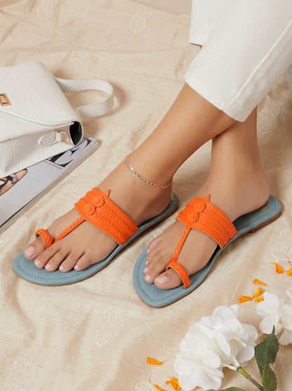 Neob Color Block Kolhapuri