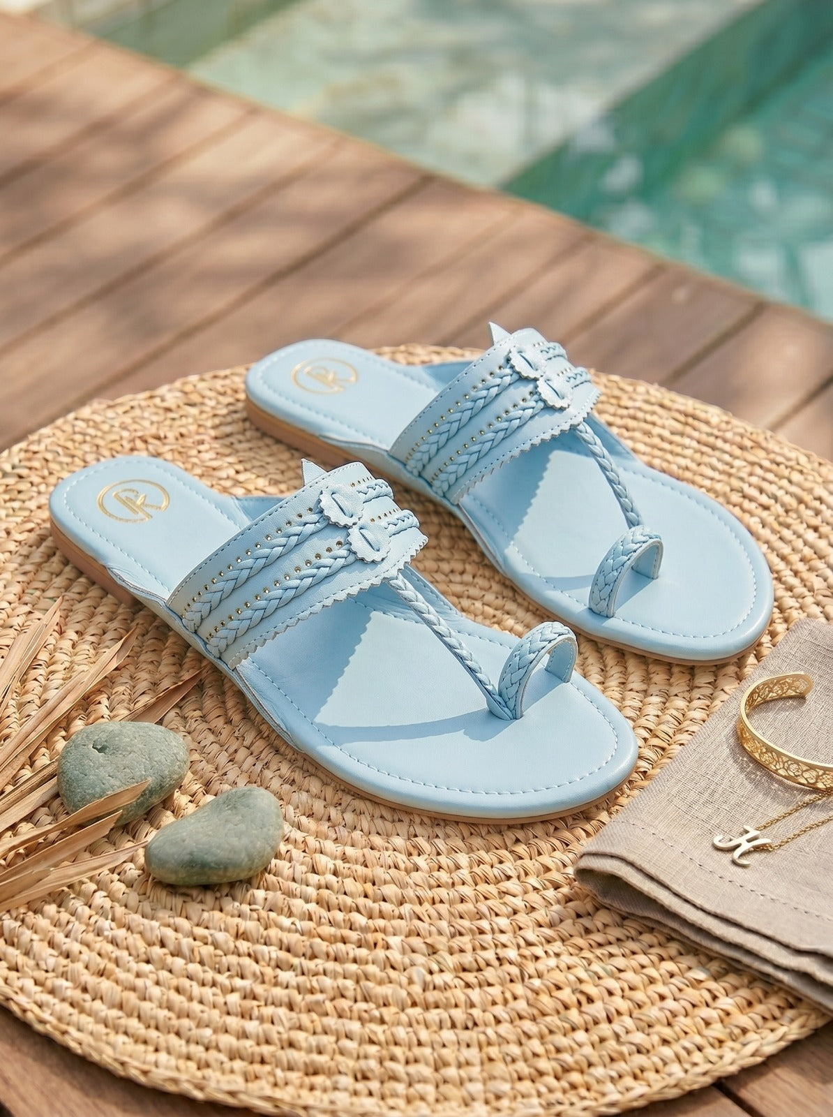 Pastel Kolapuri Flats