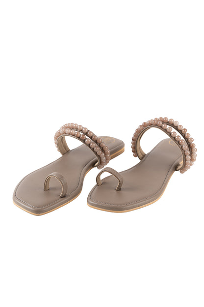 Elara flats - Taupe