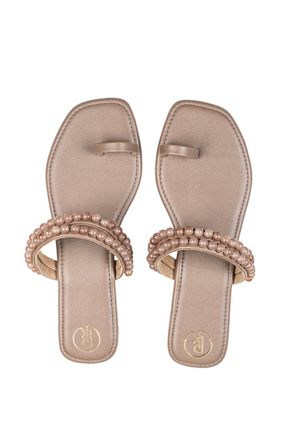 Elara flats - Taupe