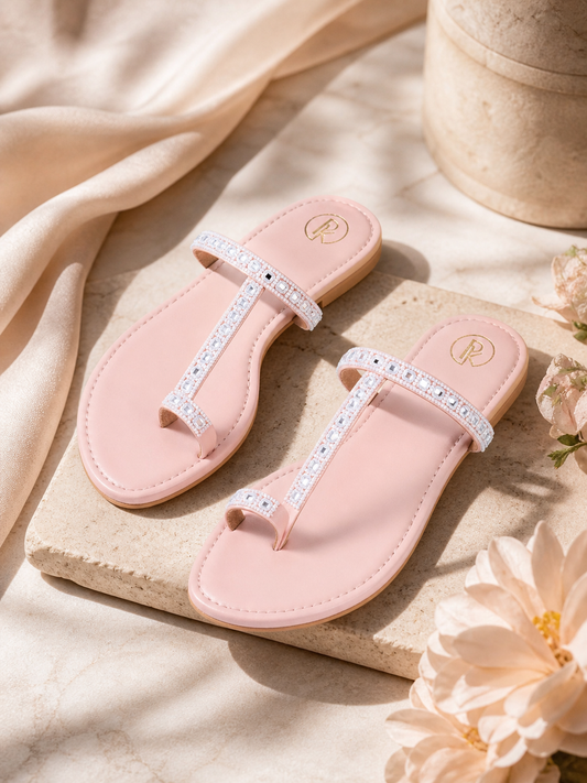Blush Nuri Kolhapuri flats